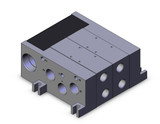 SMC VV5FS5-01CD-021-04T Vfs Valve Manifold