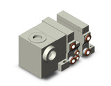 SMC VV5Q11-02C6TN-D0 4/5 Port Solenoid Valve