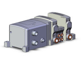 SMC VV5QC11-03C4SDZENN0-S 4/5 Port Solenoid Valve