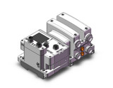 SMC VV5QC21-01N7SD6D2-D0N Vqc Manifold