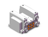 SMC VV5QC21-03N7SD60-N Vqc Manifold