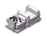 SMC VV5QC21-04C8SD6EA2N 4/5 Port Solenoid Valve