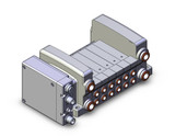 SMC VV5QC21-06C6SVBN-B Vqc Manifold