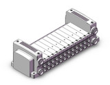 SMC VV5QC21-12C6SD60-S Vqc Manifold