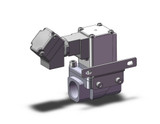 SMC VXZ250JNAXB Pilot Op 2 Port Solenoid Valve, (N.C.)