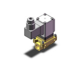 SMC VXZ2A2AZ2AB Pilot Op 2 Port Solenoid Valve, (N.O.)