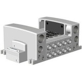 SMC VV5QC41-04C8NFD0 4/5 port solenoid valve vqc manifold