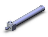SMC CD76RAF32-200-B iso round body cylinder, c75, c76 cylinder, air, direct mount