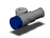 SMC JAS-LSA06-01S speed control, one-touch, compact compact speed controller