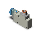 SMC VQZ312-5LO1-C8 3 port body ported solenoid valve