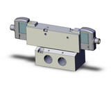 SMC SYJ7343-5WO-02-Q 4/5 port solenoid valve valve/sol