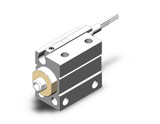 SMC CDUJB8-4D-M9NWSAPCS compact cylinder cyl, free mount, dbl acting