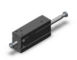 SMC CDUW25-50D-M9BWLS compact cylinder cyl, free mount, dbl rod