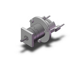 SMC CDRBU2WU15-180SZ-S9P rotary actuator actuator, free mount rotary
