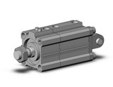 SMC CLQD40TN-25DM-B compact cylinder w/lock cyl, compact with lock