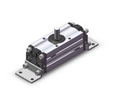 SMC CDRA1LSU63TT-180Z-M9PSAPC rotary actuator actuator, rotary, rack & pinion type