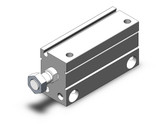 SMC CUJB20-50DM compact cylinder cyl, free mount, dbl acting