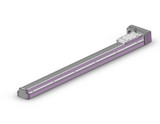 SMC LEFS25RNM1B-550C electric actuator ball screw actuator, motorless