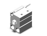 SMC CDUJS16-5D-M9PWSAPCS compact cylinder cyl, free mount, dbl acting