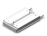 SMC MGPWL25TN-200-M9PVSAPC guided cylinder, wide type mgpw, wide type, compact