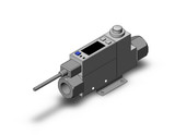 SMC PFM711S-F02-B-M-WS digital flow switch 2-color digital flow switch for air