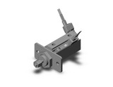 SMC CDJP2F6-10D-M9PVSAPC round body cylinder pin cylinder, double acting, sgl rod