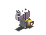 SMC VXD242GJA pilot op 2 port solenoid valve (n.c.)