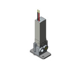 SMC LVM10R3Y-5F2U-1 chemical valve, 2 port chemical valve