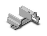 SMC SS5J3-60-06UL 4/5 port solenoid valve mfld, plug-in, individual wiring