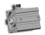 SMC CBQ2A100-25DC-RL compact cylinder cyl, compact, locking