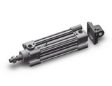 SMC CP96SDC40-80C-M9PAVZS tie rod cylinder w/profile tube cylinder, tie rod
