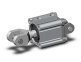 SMC CDQ2D40-10DMZ-W compact cylinder compact cylinder, cq2-z