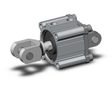 SMC CDQ2D80-20DMZ-W-M9PSAPC compact cylinder compact cylinder, cq2-z
