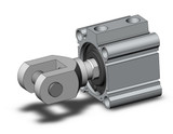 SMC CQ2B50-25DMZ-W compact cylinder compact cylinder, cq2-z