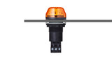 Sprecher + Schuh 800511310 STROBE ISS30 AMB/BLK 120V