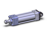 SMC NCA1C200-0400-XB5 Cylinder, Nca1, Tie Rod
