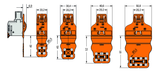 Wago 832-544 Pack of 10