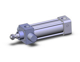 SMC NCA1U150-0300 Cylinder, Nca1, Tie Rod