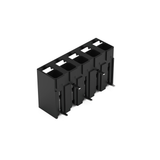 Wago 2086-3225/300-000 THR PCB terminal block, push-button 1.5 mm² Pin spacing 5 mm 5-pole, black