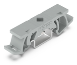 Wago Mounting foot with screw; for DIN-15 rail; can be screwed on terminal blocks with fixing flange; 6.5 mm wide; gray Pack of 5 Wago Mounting foot with screw; for DIN-15 rail; can be screwed on terminal blocks with fixing flange; 6.5 mm wide; gray Pack of 5
