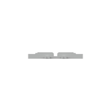 Wago Mounting carrier; 5-way; for inline splicing connector with lever; for screw mounting; gray Pack of 5 Wago Mounting carrier; 5-way; for inline splicing connector with lever; for screw mounting; gray Pack of 5