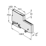 Turck Bl20-E-8Do-24Vdc-0.5A-P/Et System-Io 100000400