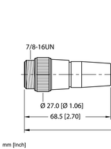 Turck Rsm Rkm 34-16M Cordsets U-74429