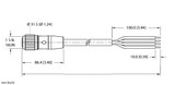 Turck Rkmc 42-0.5M/S4000 Power Cable, Connection Cable