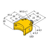 Turck Ni4-Ds20-2Y1X2-H1146 Inductive Sensor, For Rotary Actuators, Standard, KEMA 02 ATEX 1090X