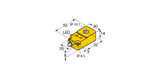 Turck Bi10R-Q14-An6X2 Inductive Sensor, Ring Sensor, Standard