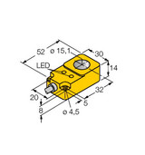Turck Bi15R-Q14-An6X2 Inductive Sensors, Ring Sensor