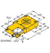 Turck Ni40F-S32Sr-Ap44X-S1131 Inductive Sensor, Rectangular Sensor, Standard