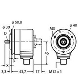 Turck Ri-10T10Z2-2K500-H1181 Incremental Encoder, Industrial Line