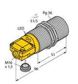 Turck Bi25-G47Sr-Vn4X2 Inductive Sensor, Standard
